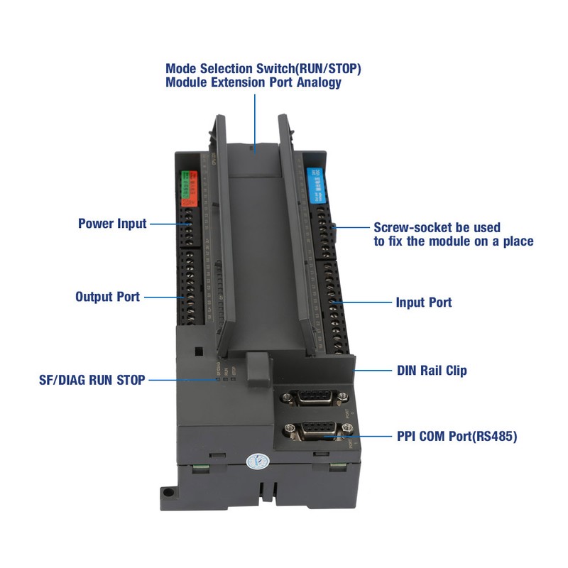 Programmable Controller Module For Siemens S7-200PLC 6ES7 216-2AD23-0XB8 CPU226CN
