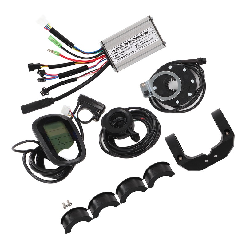 15A 36V/48V 250W Brushless Motor Controller LCD6 Display Panel Kit