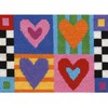 Alice Peterson Hugs & Kisses Multicolor Valentine Needlepoint Kit, 7" x 5"