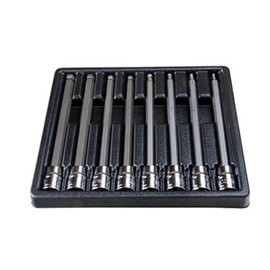 US PRO 8PC 3/8" Dr Long Hex Bits Socket Set 160mm B1495