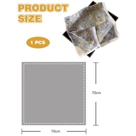 TPZORJX Bandana, Polyester Kopftuch damen,quadratisches satin-kopftuch,Maulbeerseide Schal,Grafikdruck Seidentuch,Elegantes Halstücher,Geschenk für Mutter geeignet für Taschentuch, Hals, Handgelenk