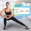 ZILLEEN Exercise Sliders for Working Out Black Fitness Discs for