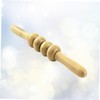 Baluue Wooden Muscle Massager Stick Full-body Massage Roller for Muscle