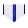 GraduationMall Plain Graduation Honor Stole Angled End With Trim Unisex