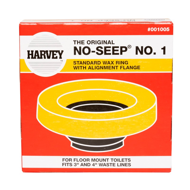 William H.Harvey Co. 001005-24 Toilet Bowl Wax Ring with Flange