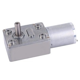 Micro Type DC Speed Reduction, Automated Industrial Gear Motor, Electric Gear Motor, Large Torsion Motor, Mini Turbine, Worm Screw Gear Motor, 6 V (10 RPM)