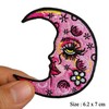 CHBROS Moon Embroidered Patches, Sew on or Iron on Patches