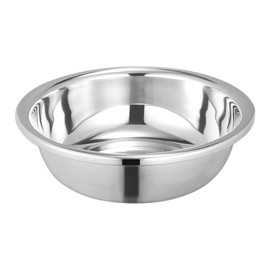 PRETYZOOM Thickened 304 Stainless Steel Basin for Kitchen, Multi-Functional 11.02 Inch Mixing Bowl for Vegetable Washing, Dough Kneading, and Salad Preparation