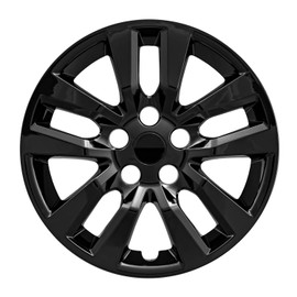 Auto Reflections Set of 4 16" 10 Spoke Wheel Gloss Black for Nissan Altima 2013-2018 - Gloss Black