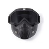 evomosa Motorcycle Mask Goggles Detachable Windproof Eyewear Protect for Men