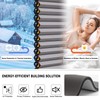 Tonature No Drill Cellular Shades for Indoor Windows, Thermal Insulating