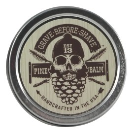 Grave Before Shave - Blsamo Para Barba aroma De Madera De P