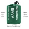 Green Bivy Bags 90 x 200 cm All Weather Emergency