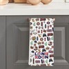 JXGZSO British Tea Towel London Kitchen Towel London Souvenir Gift
