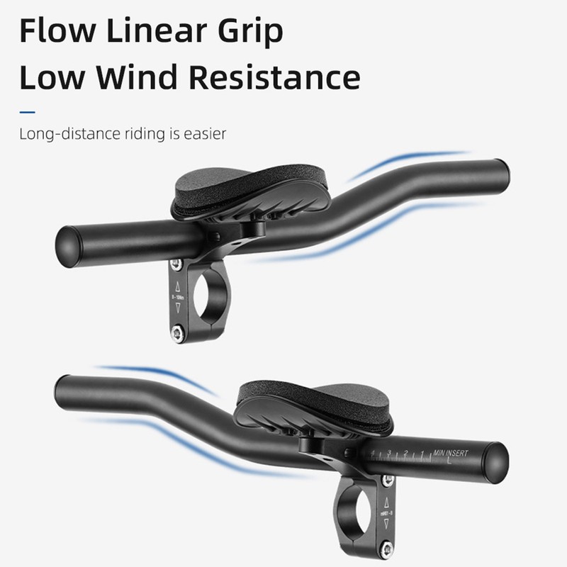 Bicycle Rest Handlebars Adjustable Bicycle Triathlon Handlebars Cycle TT Bars