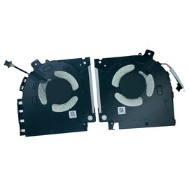 New CPU + GPU Cooling Fan Replacement for Dell Alienware X15 R1 R2 X15 R1 X15 R2 (RTX30) P111F DC5V 082VD4 0V0G61 Series Laptop The Main Fans (CPU + GPU Fan)