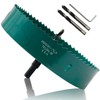 Qjaiune 165mm/6.5" Hole Saw BI-Metal Heavy Duty Hole Cutter for