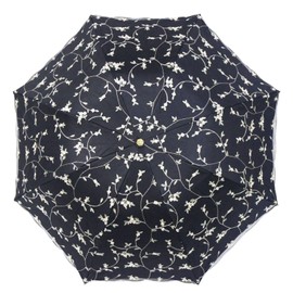 Aikelai Vintage Lace Umbrella for Women/Girls, Flower Floral UV Umbrellas for Sun Protection,Folding Compact Umbrella,Portable Umbrella for Travel (Black)