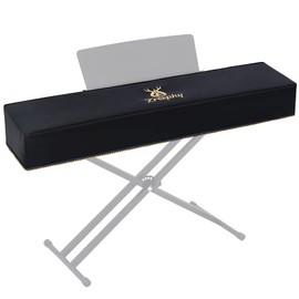 Zreephy Piano 88 Keys Keyboard Dust Cover with Music Stand Opening of Zipper Design, Dust Proof Cover Compatible for Yamaha P35 P45 P48 P71 P85 P95 P105 P115 P125 Digital Pianos Keyboards