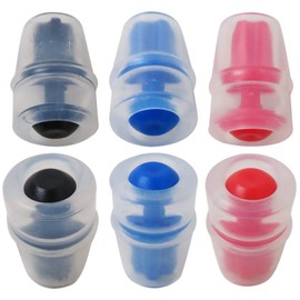 Suifaqi 6-Pack Bite Valve Replacement Sheath for Osprey, Pack Bite Valve BPA-Free Bite Valve Nozzle Silicone Water Bladder Mouthpiece Compatible with Hydrapak Hydration Reservoirs (Multicolor)