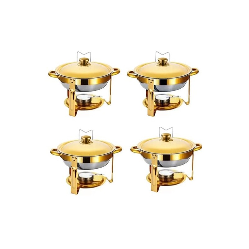 Chafing Dishes Buffet Food Warmer - Parties Servers Trays Catering