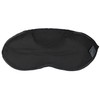Lewis N. Clark Comfort Eye Mask with Ear Plugs (Black)