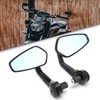 DREAMIZER Motorcycle Bar End Mirrors Universal 7/8" Handle Bar End