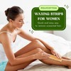 Moom Waxing Strips for Women (48 Count) Polycotton, Specially Engineered
