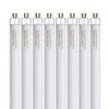 Konideke 8 Pack F8T5/WW Fluorescent Bulbs Warm White 3000K, 12