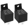 Weasch 2 Pack JD2912 Car Relay, 24V 40A, 4 Pins