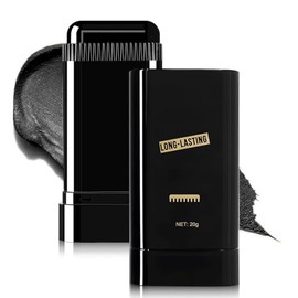 Peine Tinte Pelo, Tinte de Cabello, Peine Coloración Pelo Portátil, Cubrir Canas, Retoques Rápidos Peine para Teñir el Cabello de Mujeres y Hombres (Black)