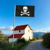 Skull Bones Flag 3x5 FT, Double Sided Pirate Jolly Roger