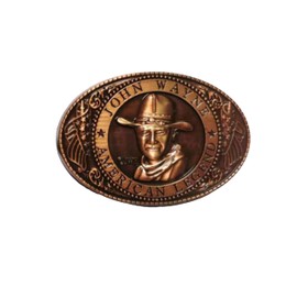 Mid-South Products John Wayne Copper Belt Buckle Magnet