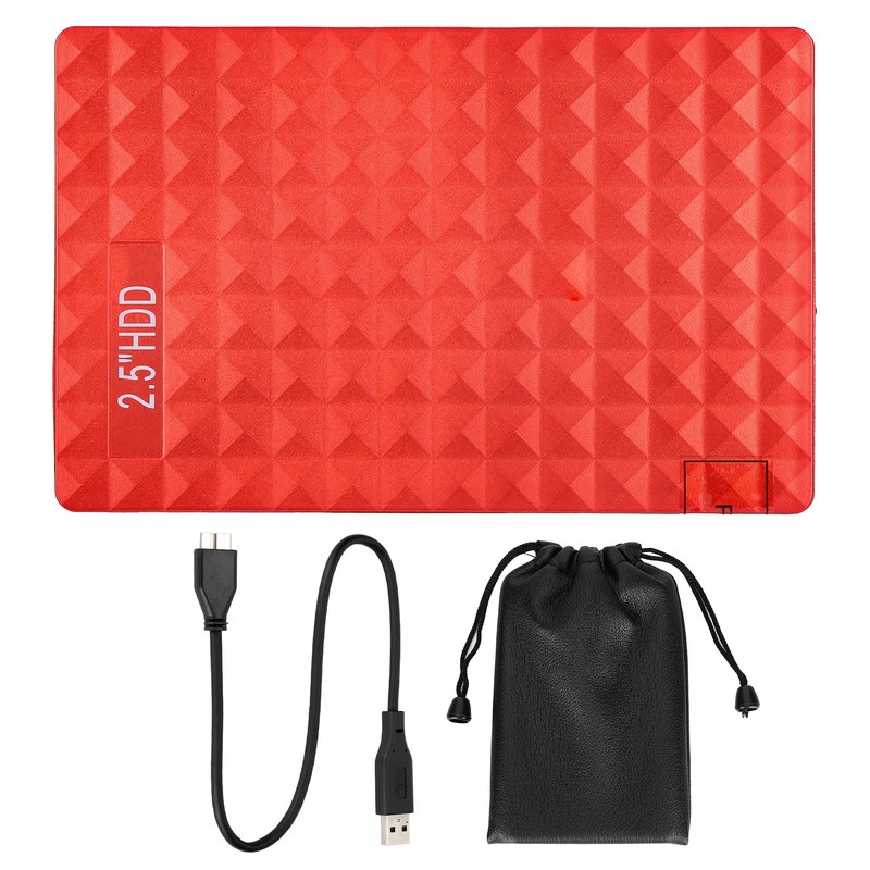 BU KING YD0024 External Hard Drive Portable UltraThin HDD USB3.0