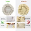 2 Pack 10'' Bowl Covers for Bread Proofing with Plastic