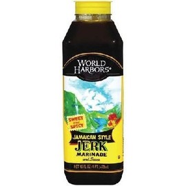 World Harbors Marinade Jamaican Jerk, 16 oz
