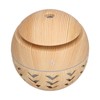 130ml Air Humidifier USB Aromatherapy Wood Grain Humidifier with 7