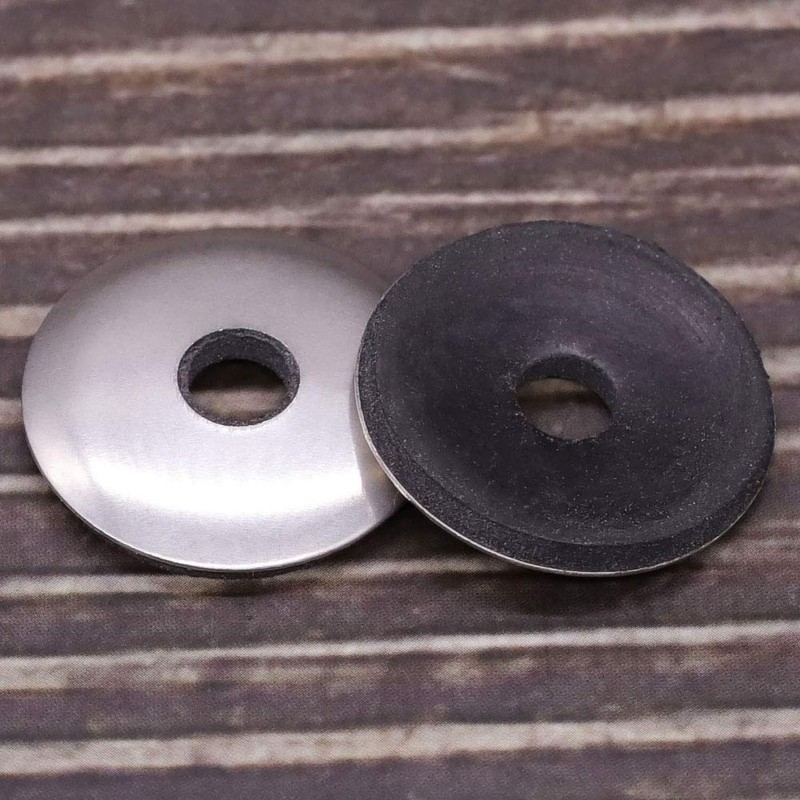 #12 x 3/4" (OD) Stainless Rubber Sealing Washers EPDM Neoprene
