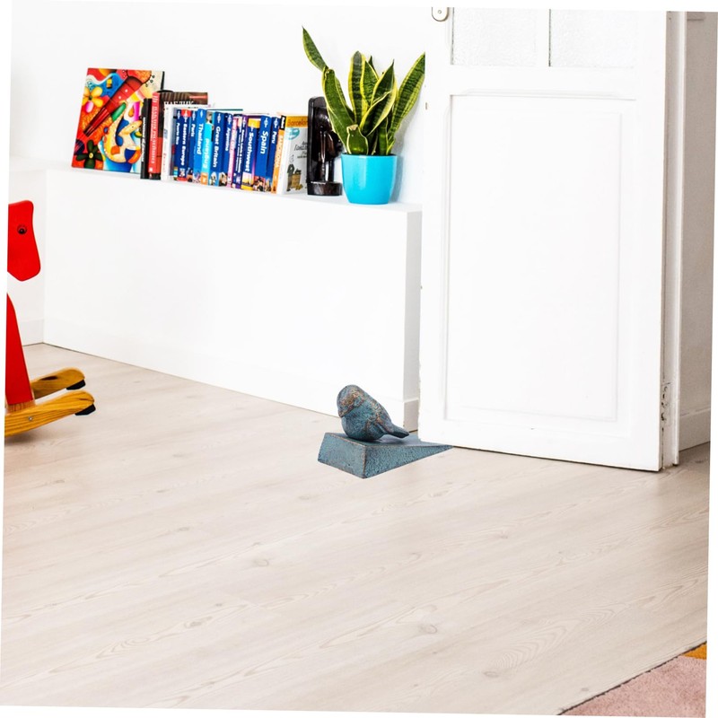 STOBOK Door Wedge Stopper for Hotel Outdoor Use Cast Iron