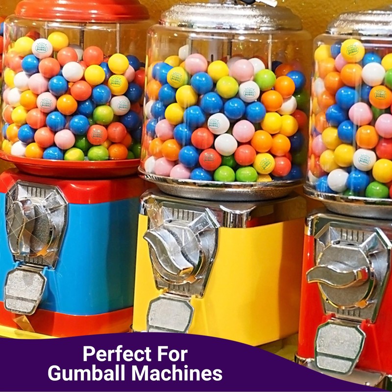 Gumballs Bulk 1/2inch 1 Pound Bag - Gumballs For Gumball