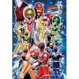 エンスカイ 108ピース ジグソーパズル 宇宙戦隊キュウレンジャー ラージピース(26x38cm)
