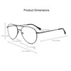 EYE ZOOM 3 Pack Metal Frame Aviator Style Reading Glasses