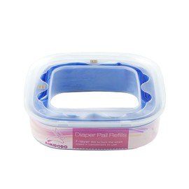 Diaper Pail Refill Bags Compatible with Diaper Genie Select Pail, Classic Pail, Compact Pail,Square Pails Diaper Pails Refills - Pack of 9