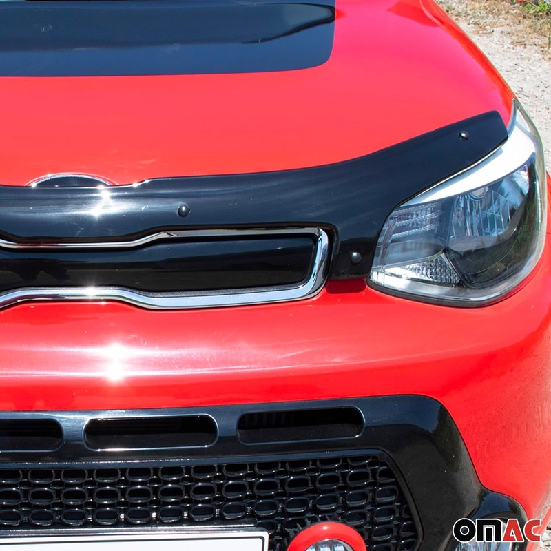 OMAC Front Bug Shield Hood Deflector Guard for Kia Soul