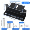 ASelected Pack of 8 Solar Panel Mount with Nuts/Bolts, Solar