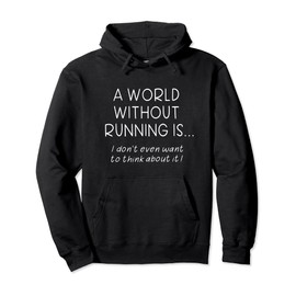 Positive Daily Running Motivation Message Funny Runner Quote Pullover Hoodie