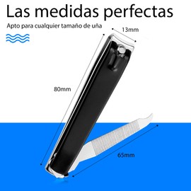 Professional Nail Clippers for Feet and Hand, Perfect for Manicure and Pedicure for Adults and Kids, Stainless Steel Nail Clippers, Sharp and Durable