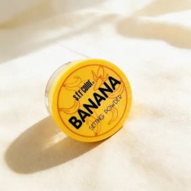 Polvo Traslucido Maquillaje Setting Power Banana Amarillo