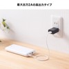 Sanwa Supply ACA-IP87BK USB Charger USB A x 1 Port
