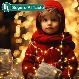 Luces de Navidad para Exteriores, EASYTAO de 800 LED 80M, luces de Árbol de Navidad con 8 modos de Control Remoto Y Temporizador, Cadena de Luces de Navidad IP67 para Boda (Blanco Calido)